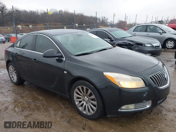 2011 Buick Regal CXL RL1 with VIN W04GN5EC6B1122871, listed as a IAAI auction lot 40466432 with 164,593 mi miles and . Bid and sale history available at DreamBid. Image 1.