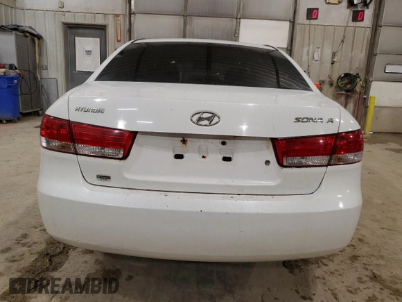 2007 Hyundai Sonata GLS with VIN 5NPET46C47H232071, listed as a Copart auction lot 44435735 with 199,175 mi miles and Salvage Title. Bid and sale history available at DreamBid. Image 6.