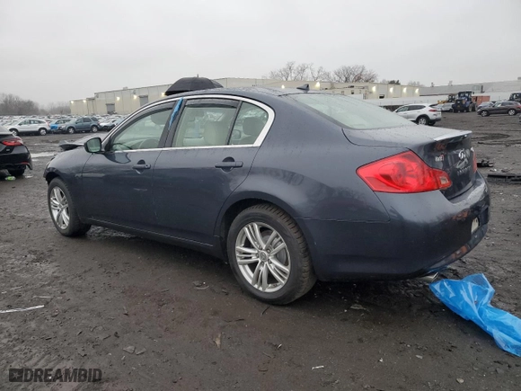2012 Infiniti G25 Sedan x with VIN JN1DV6AR6CM861301, listed as a Copart auction lot 84049974 with 77,539 mi miles and Salvage Title. Bid and sale history available at carsss.com. Image 2.