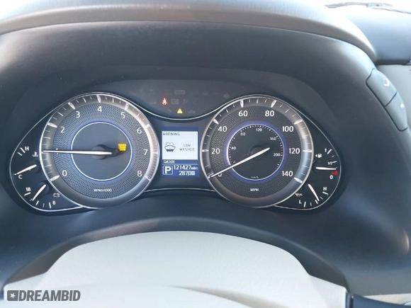 2014 Infiniti QX80 with VIN JN8AZ2ND7E9750777, listed as a IAAI auction lot 41336719 with 121,427 mi miles. Bid and sale history available at carsss.com. Image 7.