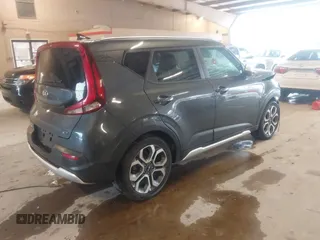 2021 Kia Soul LX with VIN KNDJ23AU5M7770063, listed as a IAAI auction lot 41554244 with 55,365 mi miles. Bid and sale history available at carsss.com. Image 4.