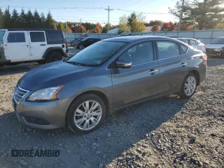 2015 Nissan Sentra SV with VIN 3N1AB7AP1FY282072, listed as a Copart auction lot 76616784 with 34,948 mi miles and Clean Title. Bid and sale history available at carsss.com. Image 1.