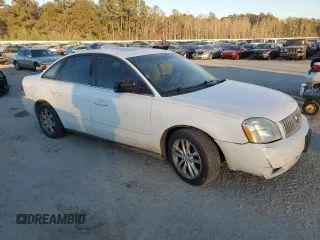 2005 Mercury Montego Luxury z VIN 1MEFM40195G608644, wystawiony jako Copart lot #83732794 z przebiegiem 231 619 mil mil oraz Szkoda całkowita • Salvage title. Historia ofert i sprzedaży dostępna na DreamBid. Obrazek 4.