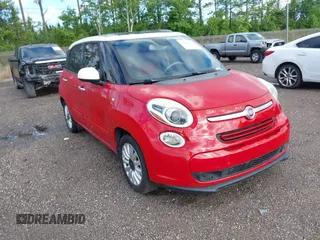 2014 FIAT 500L Easy z VIN ZFBCFABH7EZ001401, wystawiony jako IAAI lot #42244522 z przebiegiem 164 138 mil mil oraz . Historia ofert i sprzedaży dostępna na DreamBid. Obrazek 1.