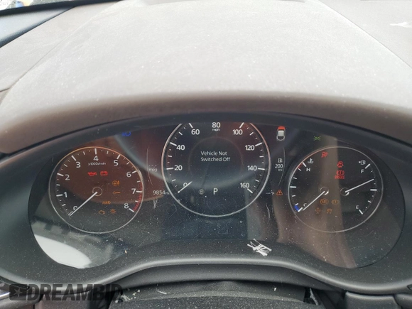 2024 Mazda CX-30 S Premium with VIN 3MVDMBDM6RM653469, listed as a Copart auction lot 47192475 with 9,854 mi miles and Salvage title. Bid and sale history available at DreamBid. Image 9.
