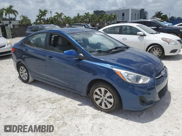 2015 Hyundai Accent GLS with VIN KMHCT4AE1FU842834, listed as a Copart auction lot 55531675 with 0 mi miles and Clean Title. Bid and sale history available at carsss.com. Image 4.