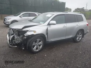 2012 Toyota Highlander Limited with VIN 5TDDK3EH1CS157629, listed as a IAAI auction lot 42157367 with 50,902 mi miles and . Bid and sale history available at DreamBid. Image 2.