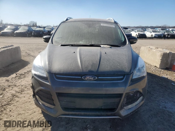 2016 Ford Escape Titanium with VIN 1FMCU0J97GUB47252, listed as a Copart auction lot 47133925 with 166,614 mi miles and Salvage Title. Bid and sale history available at carsss.com. Image 5.