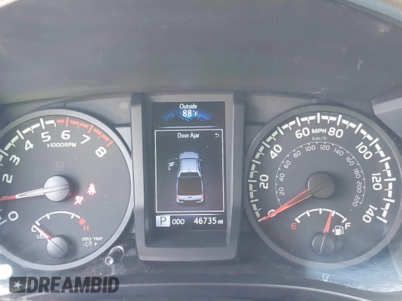 2022 Toyota Tacoma SR with VIN 3TYAX5GN6NT060646, listed as a IAAI auction lot 42186513 with 46,735 mi miles and . Bid and sale history available at DreamBid. Image 7.