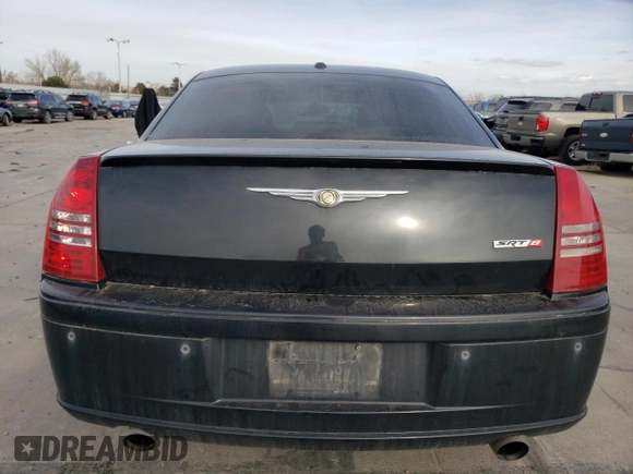 2006 Chrysler 300 C SRT8 with VIN 2C3LA73WX6H421400, listed as a Copart auction lot 48517725 with 168,374 mi miles and Non Repairable. Bid and sale history available at carsss.com. Image 6.