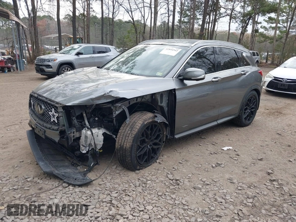 2019 Infiniti QX50 Essential z VIN 3PCAJ5M3XKF121013, wystawiony jako IAAI lot #41894542 z przebiegiem 91 463 mil mil oraz . Historia ofert i sprzedaży dostępna na DreamBid. Obrazek 18.