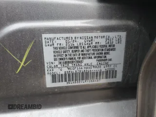 2024 Nissan Sentra S with VIN 3N1AB8BV6RY288487, listed as a Copart auction lot 51059505 with 33,195 mi miles and Salvage Title. Bid and sale history available at carsss.com. Image 13.