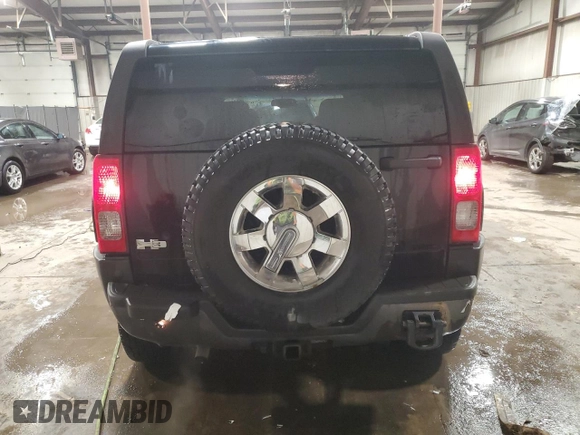 2006 Hummer H3 with VIN 5GTDN136368195362, listed as a Copart auction lot 42820955 with 256,656 mi miles and Salvage Title. Bid and sale history available at DreamBid. Image 6.