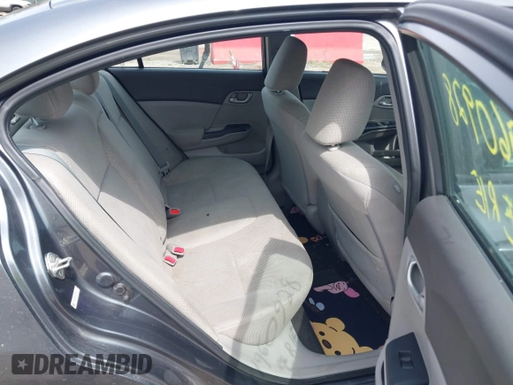 2012 Honda Civic LX z VIN 19XFB2F52CE389822, wystawiony jako IAAI lot #41960928 z przebiegiem 66 170 mil mil oraz . Historia ofert i sprzedaży dostępna na DreamBid. Obrazek 8.