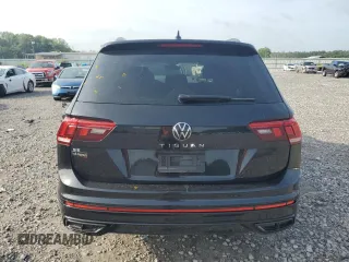 2024 Volkswagen Tiguan SE R-Line Black with VIN 3VVCB7AX9RM000859, listed as a Copart auction lot 59664795 with 35,569 mi miles and Salvage title. Bid and sale history available at DreamBid. Image 6.