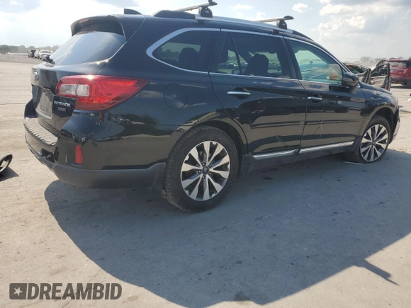 2017 Subaru Outback Touring with VIN 4S4BSETC4H3395571, listed as a Copart auction lot 61763875 with 93,646 mi miles and Salvage title. Bid and sale history available at DreamBid. Image 3.