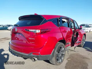 2022 Acura RDX w/A-Spec Package with VIN 5J8TC2H62NL018709, listed as a IAAI auction lot 41489517 with 20,928 mi miles. Bid and sale history available at carsss.com. Image 4.