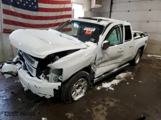 2012 Chevrolet Silverado 1500 LT with VIN 3GCPKSE7XCG243227, listed as a Copart auction lot 41757505 with 0 mi miles and Salvage Title. Bid and sale history available at carsss.com. Image 1.