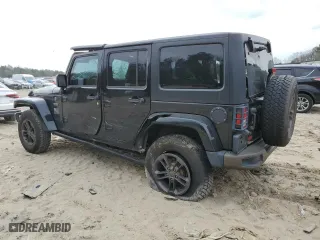 2016 Jeep Wrangler Unlimited 75th Anniversary with VIN 1C4HJWEG5GL235186, listed as a Copart auction lot 47037535 with 152,573 mi miles and Salvage Title. Bid and sale history available at carsss.com. Image 2.