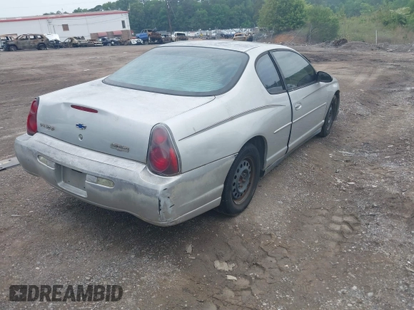 2004 Chevrolet Monte Carlo LS with VIN 2G1WW12E449349870, listed as a IAAI auction lot 42113593 with 240,972 mi miles. Bid and sale history available at carsss.com. Image 4.