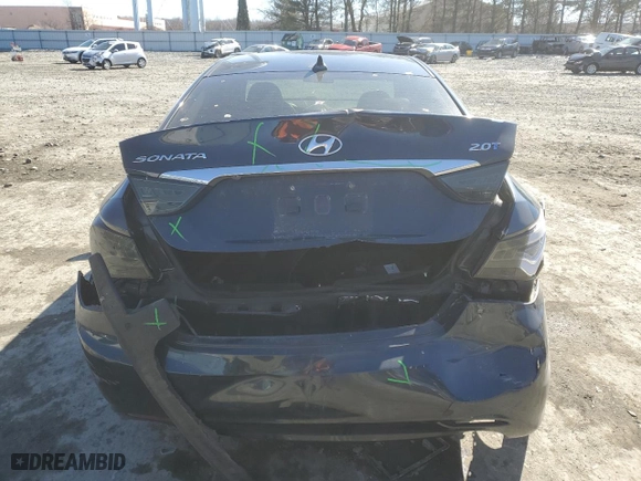 2011 Hyundai Sonata SE with VIN 5NPEC4AB9BH230534, listed as a Copart auction lot 45972185 with 151,481 mi miles and Salvage Title. Bid and sale history available at carsss.com. Image 6.