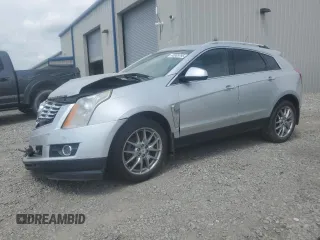 2013 Cadillac SRX Performance Collection with VIN 3GYFNDE35DS637030, listed as a Copart auction lot 48909795 with 0 mi miles and Salvage Title. Bid and sale history available at carsss.com. Image 1.