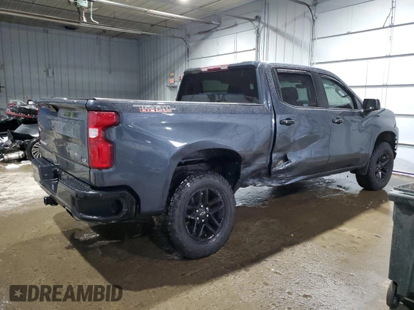 2020 Chevrolet Silverado 1500 LT Trail Boss with VIN 1GCPYFED8LZ180513, listed as a Copart auction lot 42901935 with 44,546 mi miles and Salvage Title. Bid and sale history available at carsss.com. Image 3.
