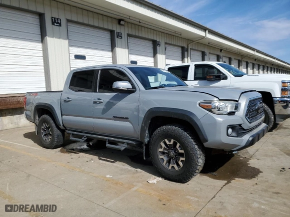 2018 Toyota Tacoma SR with VIN 3TMCZ5ANXJM168172, listed as a Copart auction lot 46410095 with 72,143 mi miles and Salvage Title. Bid and sale history available at carsss.com. Image 4.