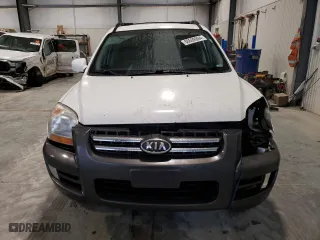 2006 Kia Sportage LX with VIN KNDJF723567196181, listed as a Copart auction lot 86598884 with 169,674 mi miles and Salvage Title. Bid and sale history available at carsss.com. Image 5.