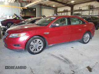 2010 Ford Taurus Limited with VIN 1FAHP2FW1AG110107, listed as a Copart auction lot 59898655 with 126,224 mi miles and Salvage title. Bid and sale history available at DreamBid. Image 1.