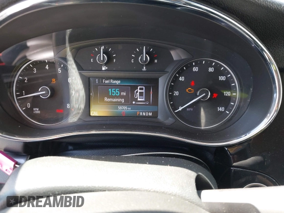 2019 Buick Encore Preferred with VIN KL4CJASB6KB828473, listed as a IAAI auction lot 42022002 with 59,705 mi miles. Bid and sale history available at carsss.com. Image 7.