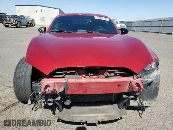 2017 Mazda MX-5 Miata Club with VIN JM1NDAL78H0100190, listed as a Copart auction lot 73037454 with 66,132 mi miles and Salvage title. Bid and sale history available at DreamBid. Image 5.