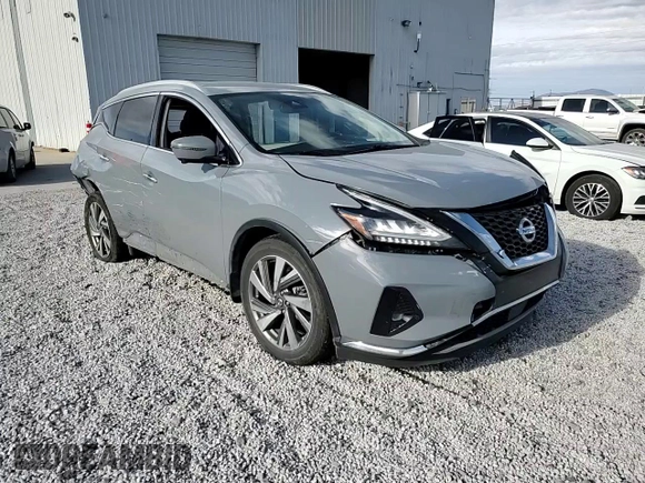 2021 Nissan Murano SL with VIN 5N1AZ2CS1MC128637, listed as a Copart auction lot 42364095 with 157,269 mi miles and Salvage Title. Bid and sale history available at DreamBid. Image 11.