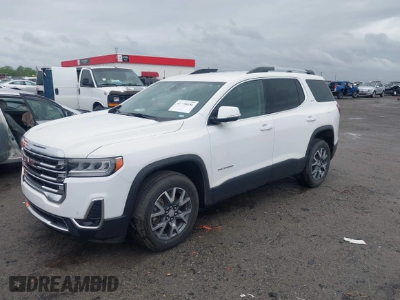 2023 GMC Acadia SLT with VIN 1GKKNML43PZ187213, listed as a IAAI auction lot 41776856 with 45,319 mi miles and . Bid and sale history available at DreamBid. Image 6.