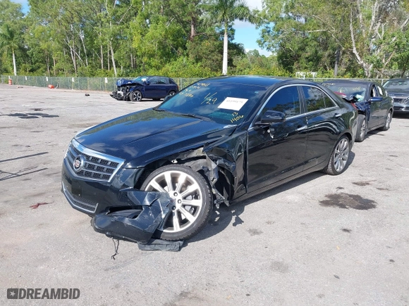 2013 Cadillac ATS Premium with VIN 1G6AL5SX3D0161406, listed as a IAAI auction lot 41199175 with 114,663 mi miles. Bid and sale history available at carsss.com. Image 17.