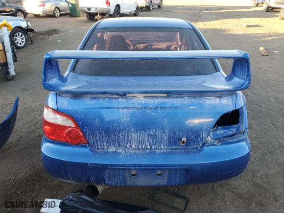 2004 Subaru Impreza Sedan (Natl) WRX with VIN JF1GD29694G523719, listed as a Copart auction lot 83358874 with 0 mi miles and Non Repairable. Bid and sale history available at carsss.com. Image 6.