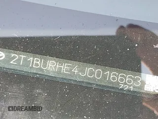2018 Toyota Corolla L с VIN 2T1BURHE4JC016663, выставлен на аукционе IAAI как лот 42458195 с пробегом 160 512 миль миль и . История ставок и продаж доступна на DreamBid. Изображение 9.