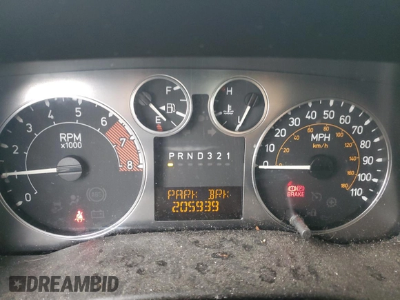 2006 Hummer H3 with VIN 5GTDN136968195060, listed as a Copart auction lot 76206994 with 205,939 mi miles and Salvage Title. Bid and sale history available at carsss.com. Image 9.