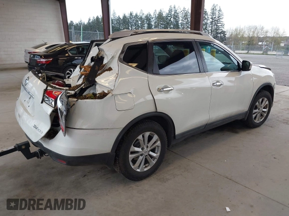 2016 Nissan Rogue SL with VIN 5N1AT2MV9GC747873, listed as a IAAI auction lot 41937945 with 98,888 mi miles and . Bid and sale history available at DreamBid. Image 4.