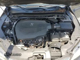 2017 Acura TLX V6 w/Advance Pkg with VIN 19UUB2F7XHA002129, listed as a Copart auction lot 54933184 with 111,963 mi miles and Salvage title. Bid and sale history available at DreamBid. Image 11.