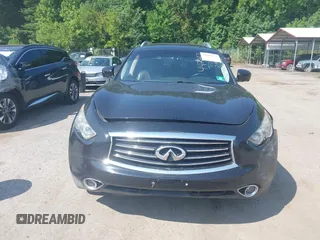 2014 Infiniti QX70 with VIN JN8CS1MW7EM410150, listed as a IAAI auction lot 39960321 with Not Provided miles and . Bid and sale history available at DreamBid. Image 12.