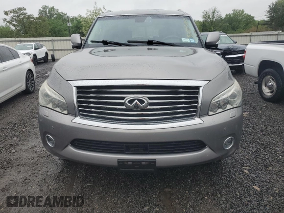 2013 Infiniti QX56 with VIN JN8AZ2NC4D9330495, listed as a Copart auction lot 56605465 with 152,443 mi miles and Clean Title. Bid and sale history available at DreamBid. Image 5.