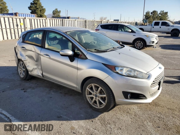2019 Ford Fiesta SE with VIN 3FADP4EJ8KM107227, listed as a Copart auction lot 41823425 with 106,286 mi miles and Salvage Title. Bid and sale history available at DreamBid. Image 4.