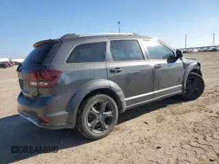 2019 Dodge Journey Crossroad with VIN 3C4PDCGB1KT841164, listed as a Copart auction lot 87814655 with 107,589 mi miles and Salvage Title. Bid and sale history available at DreamBid. Image 3.