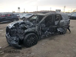 2024 Nissan Pathfinder SL z VIN 5N1DR3CD7RC271586, wystawiony jako Copart lot #87817195 z przebiegiem Nie podano mil oraz Szkoda całkowita • Salvage title. Historia ofert i sprzedaży dostępna na DreamBid. Obrazek 1.