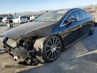 2023 Mercedes-Benz EQS 450+ z VIN W1KCG2DB4PA026644, wystawiony jako Copart lot #46868335 z przebiegiem 43 779 mil mil oraz Czysty tytuł • Clean title. Historia ofert i sprzedaży dostępna na DreamBid. Obrazek 1.
