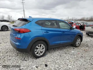 2019 Hyundai Tucson SE with VIN KM8J2CA41KU942213, listed as a Copart auction lot 51895505 with 0 mi miles and Clean Title. Bid and sale history available at carsss.com. Image 3.