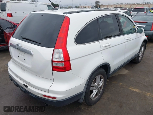 2010 Honda CR-V EX-L with VIN 5J6RE3H70AL026457, listed as a IAAI auction lot 42169626 with 187,984 mi miles and . Bid and sale history available at carsss.com. Image 4.