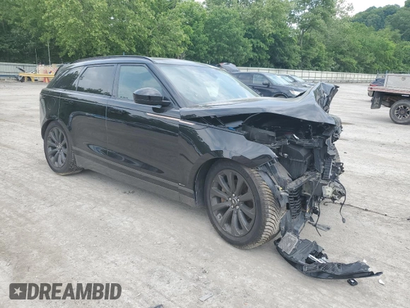 2019 Land Rover Range Rover Velar R-Dynamic SE with VIN SALYL2FV7KA232108, listed as a Copart auction lot 59730115 with 40,932 mi miles and Salvage title. Bid and sale history available at DreamBid. Image 4.