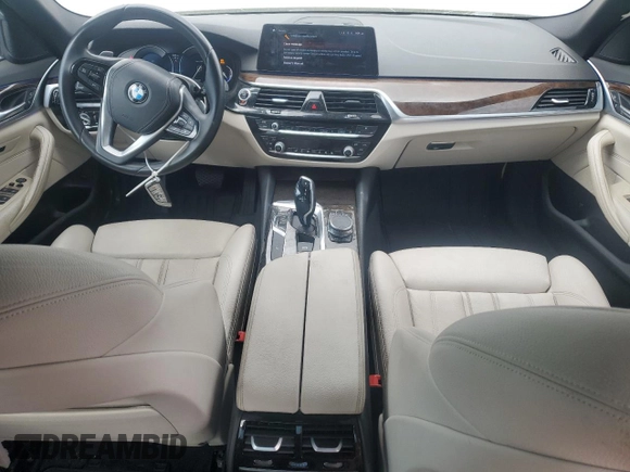 2017 BMW 5 Series 540i with VIN WBAJE5C37HG913993, listed as a Copart auction lot 51420545 with 74,320 mi miles and Salvage title. Bid and sale history available at DreamBid. Image 8.